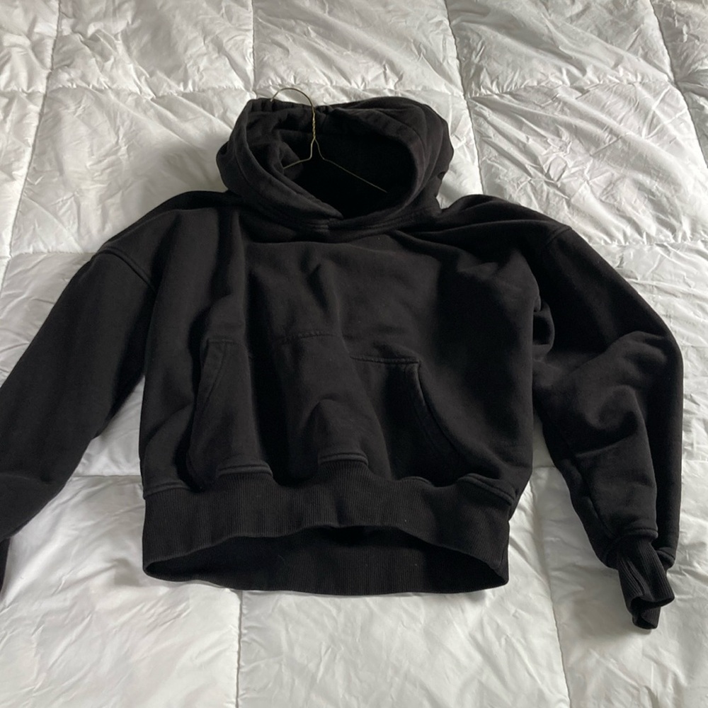 High quality Hours black hoodie